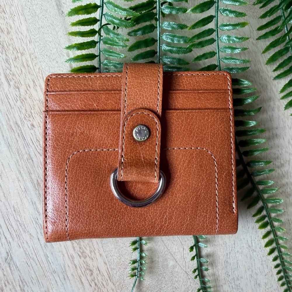 Fossil Tan Leather Wallet Never Used